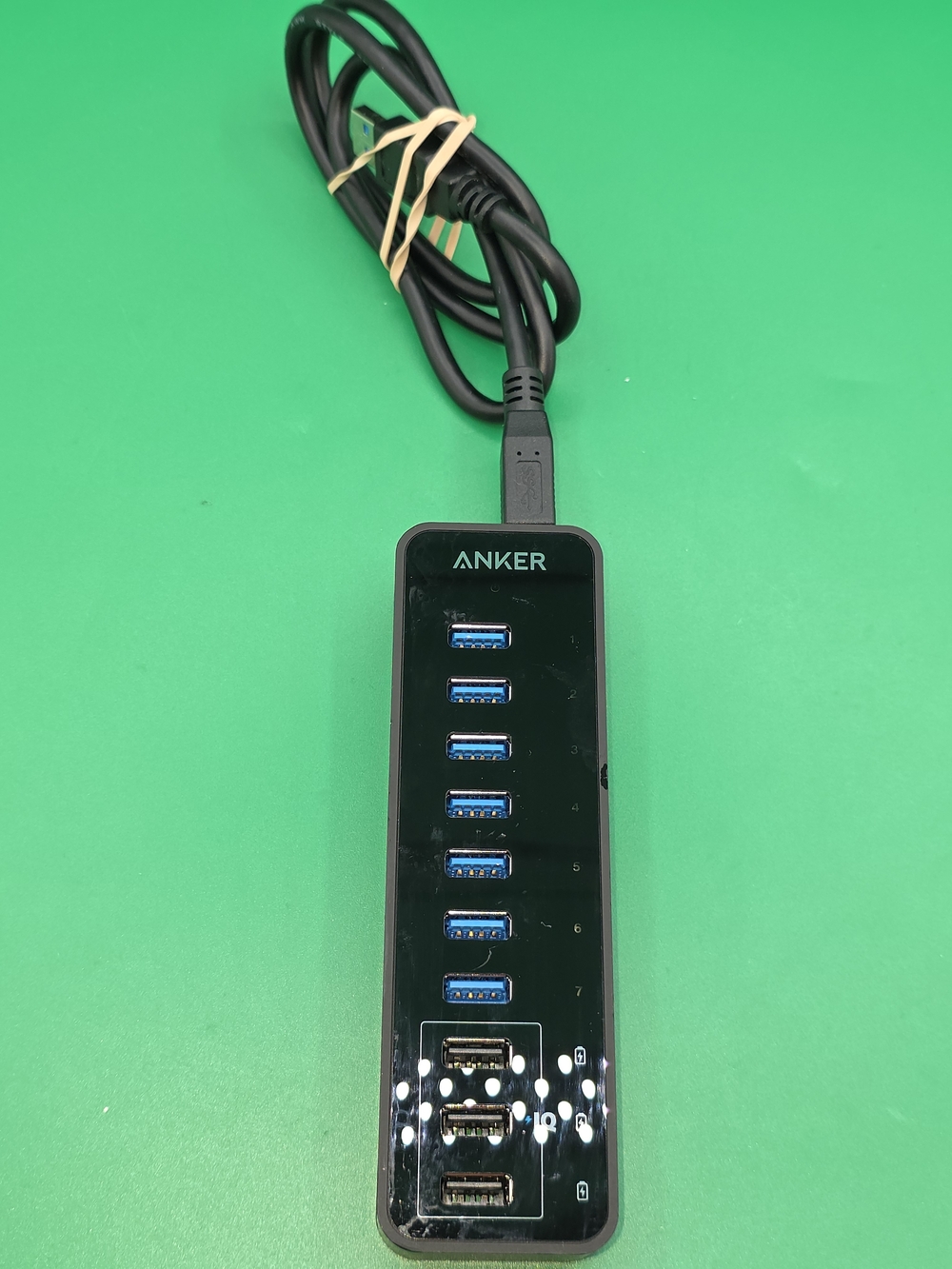 Anker 7-Port USB 3.0 Data Hub (Model A7515) - Missing Power Adapter
